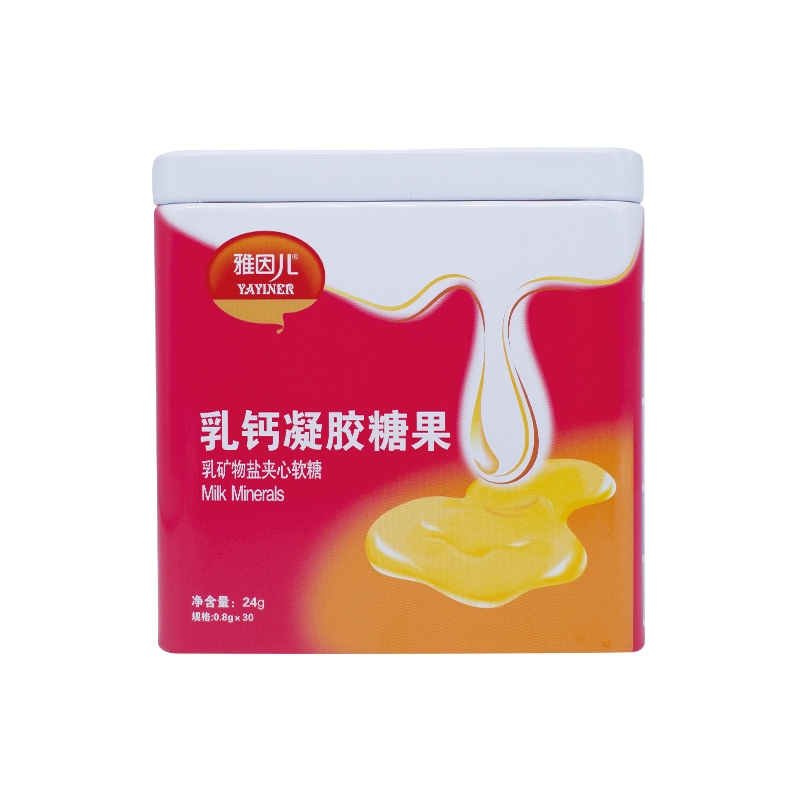 不做*乳钙凝胶糖果（铁盒）