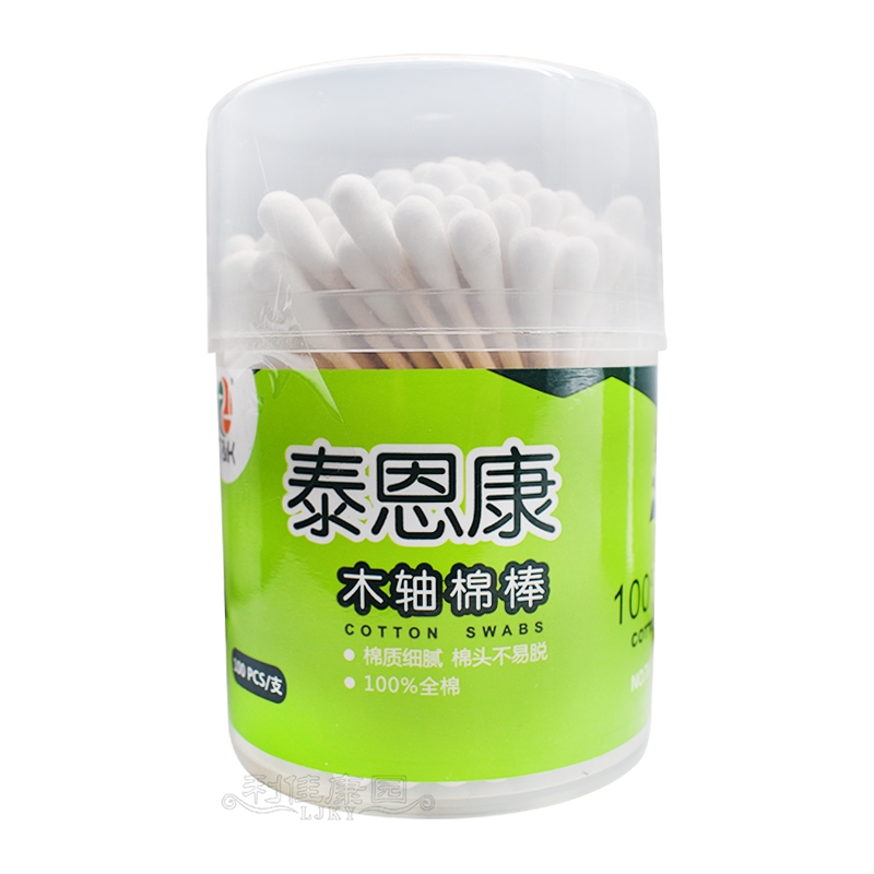 木轴棉棒*泰恩康（圆筒瓶）