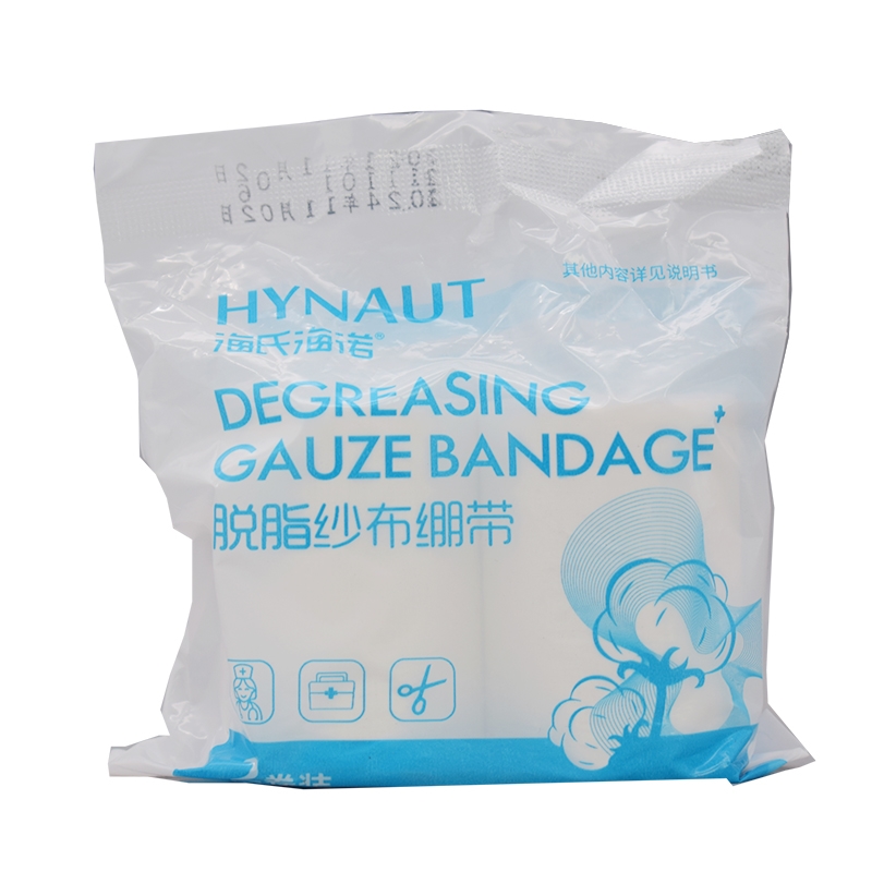 海氏海诺*脱脂纱布绷带（A178）*1小袋的价