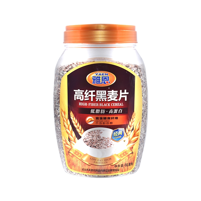 雅恩*高纤黑麦片（塑瓶燕麦）