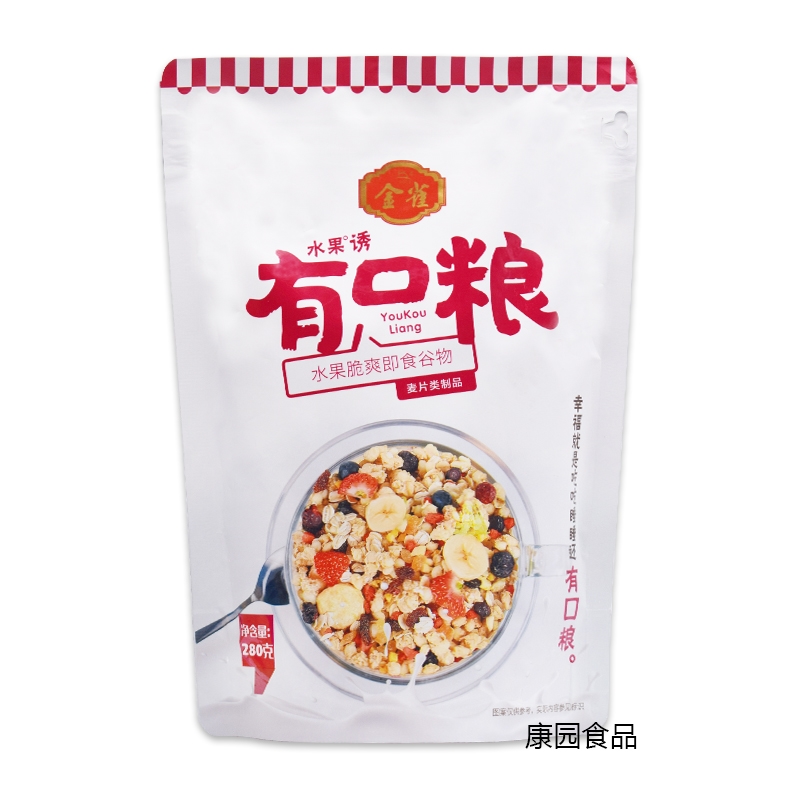 金雀水果脆爽即食谷物