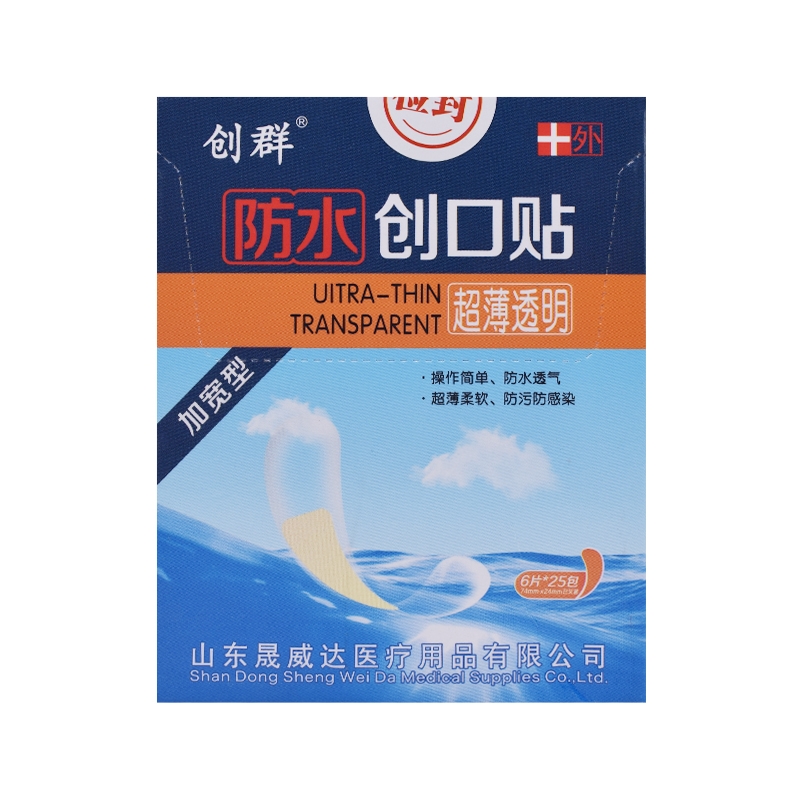创群*超薄透明（防水创口贴）