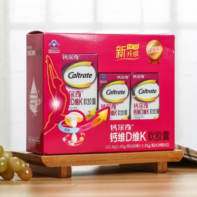 钙尔奇*（新升级超值装）钙维D维K软胶囊