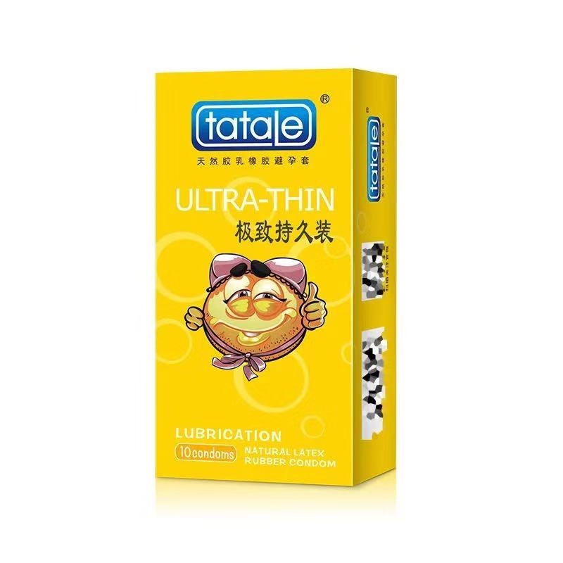 tatale*ULTRA-THIN极致持久装天然胶乳橡胶避孕套 